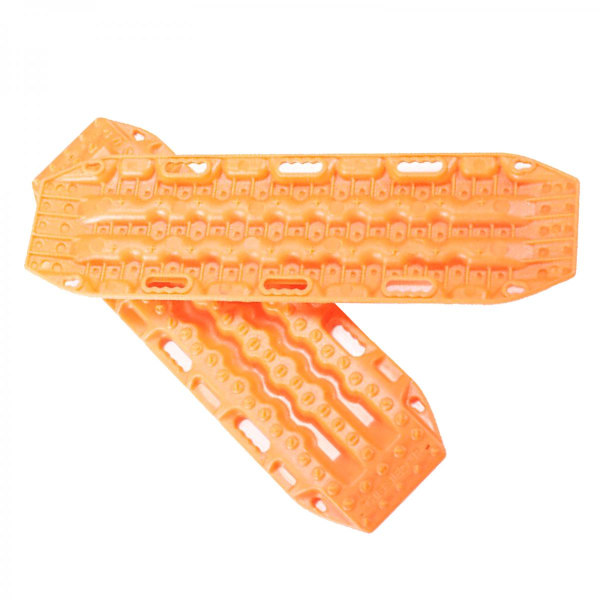 Sandstegar i plast för Axial SCX10 D90 D110 TRX4 1/10 Skala RC Crawler Biltillbehör, 1 Par, Orange