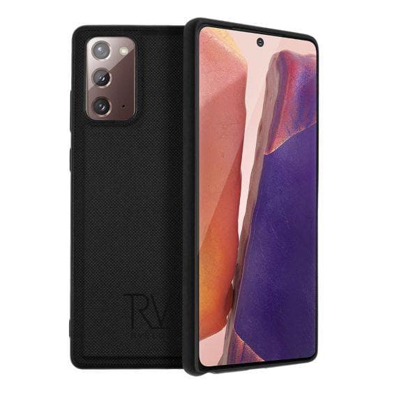 [RM]Samsung Note 20 Pung Etui Magnet Rvelon - Sort Svart black