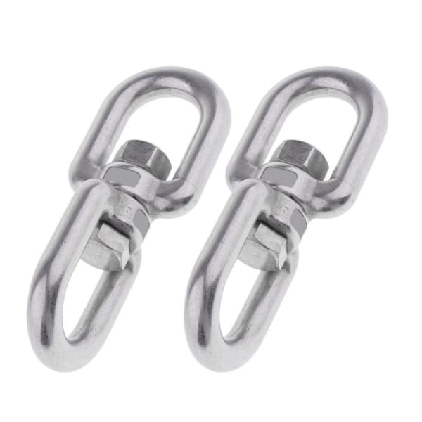 Universell Ring Rostfritt Stål Spänne M10 8-Rings Roterande Spänne