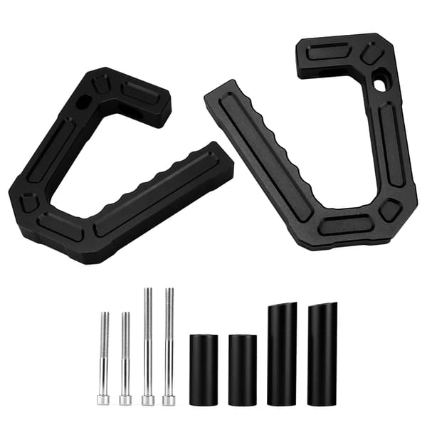 [RM] Front Grab Handle for Jeep Wrangler JK 2007-2018 - Black Aluminum Alloy Replacement