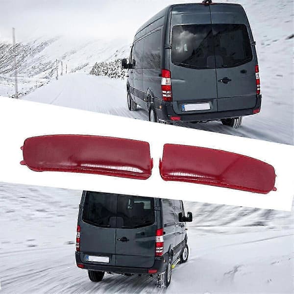 Stopplysreflektorlist for Mercedes Sprinter W906 2006-2016 Støtfanger Venstre Høyre Sett