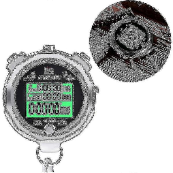 Metal Stopur Timer Med Baggrundsbelysning