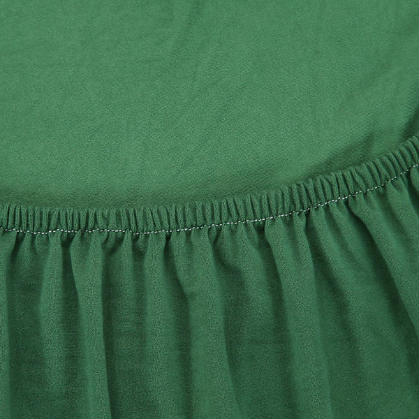 Spandex Stretch Soffbädd Enkel Sits Lådskydd Överdrag Heminredning Grön