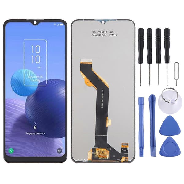 OEM LCD-skærm til TCL 408 med digitizer komplet samling Not Specified