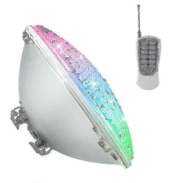 [RM]Led Pool Lighting, 18w Par56 Rgb Pool Lamp. Underwater Spotlight With Remote Control Pool Lighting, 12v Ac / Dc Ip68 Waterproof Pool Lamp Ed