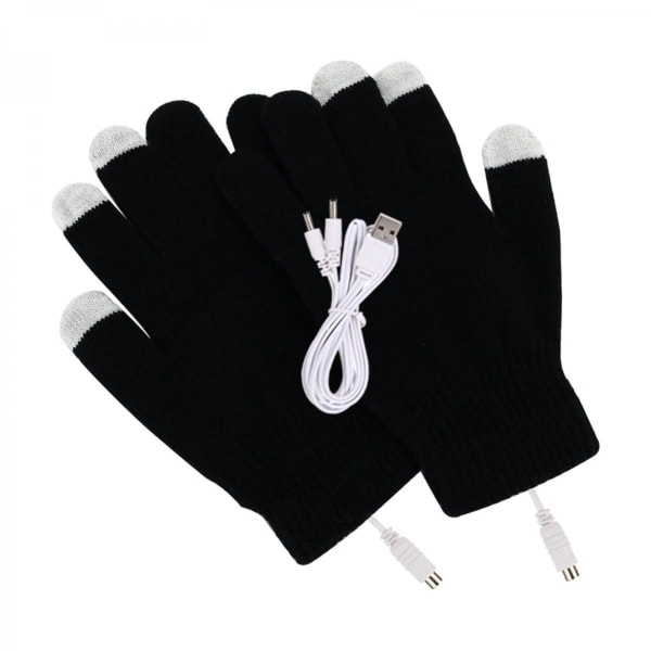 USB uppvärmda handskar för kvinnor män artrit händer