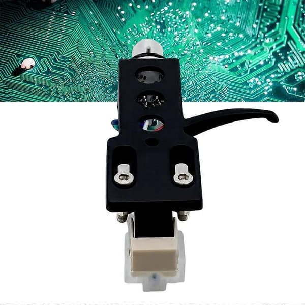 AT3600L Stylus+Universal platespillerhode Universal Phono-patronfeste for LP vinylspiller A Black & white