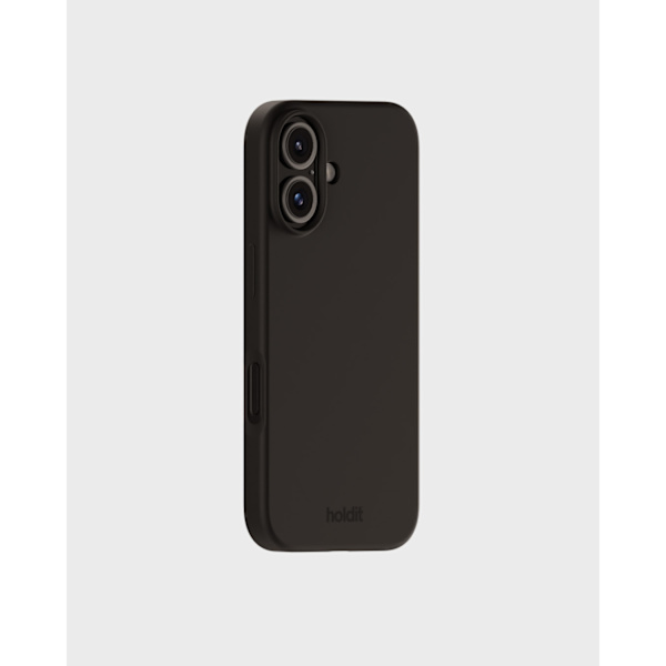 held iPhone 16 Mobilcover Silikone Sort 43