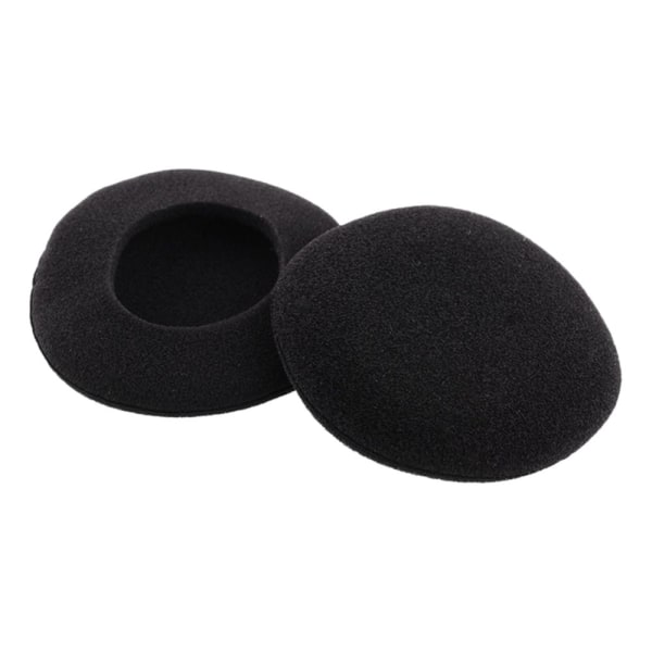 2st Ersättning av öronkuddar Öronsnäcka In-ear Foam Cover Case hörlurar 45 mm