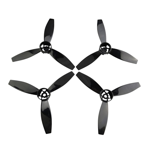 4 stycken propellrar rotorer propellerblad delar för Parrot Bebop 2 drönare svart