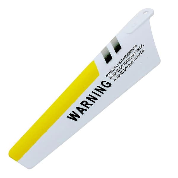 Erstatningssett for S107 / S107G RC – Helikopter, blader, koblingsspenne, indre aksel - Gul yellow