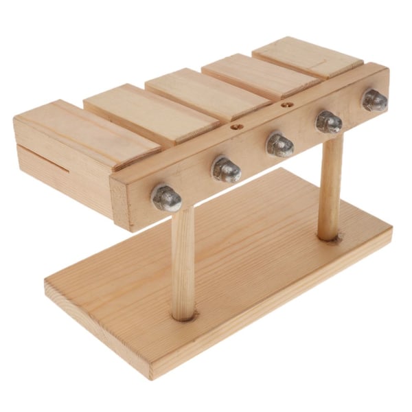 Orff musikinstrument, block med fem toner