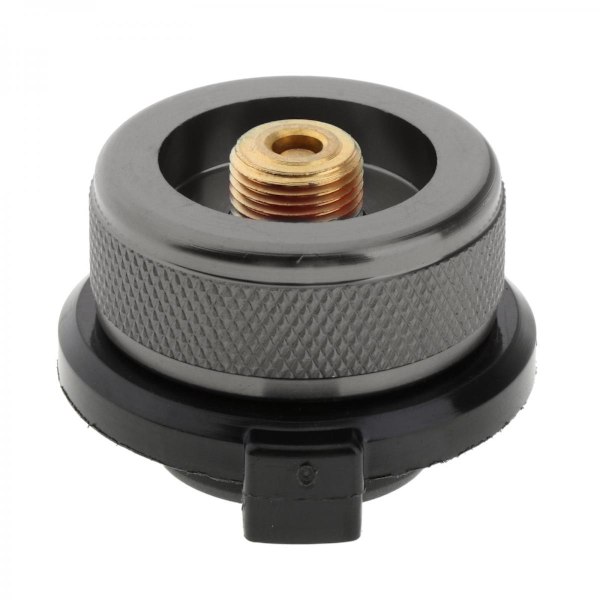 Butan Gas Adapter För Campingkök Konvertera Bränslebehållare Till Lång Tank Grå