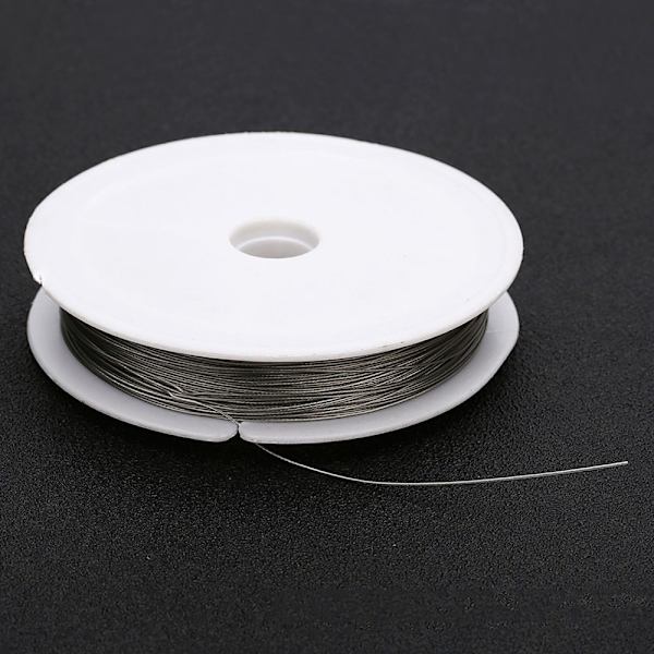 Rulle Rostfritt Stål Tigertråd Pärltråd 80 Meter 0.38mm