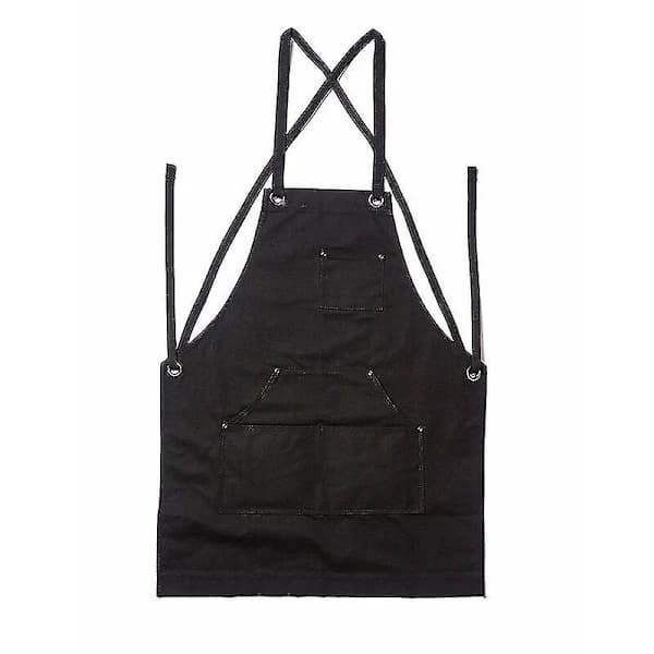 [RM]Professional Leather Welding Apron for Men with 5 Pockets. Durable Welding Apron with Flame Protection and Forging Protection.