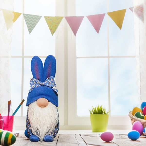 Sora påsktomtar kanin dekoration dvärg ansiktslös docka plysch kanin docka barnleksaker