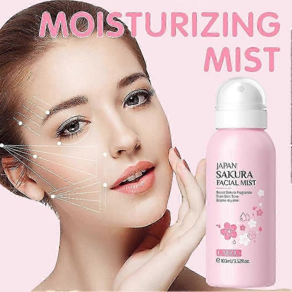 Sakura-Hydrating Mist Uppfriskande och inte fet Förebygger pigmentering