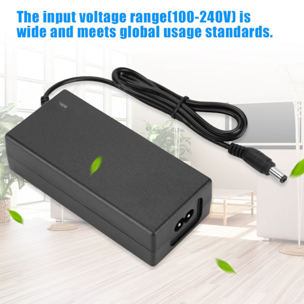 [RM]25.2V 2A EU-stik Strømadapter med LED-indikator 100-240V