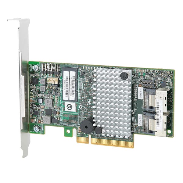 LSI 9267‑8i 2208 Hovedkontrol Disk RAID-controllerkort PCIEx8 6GBps 512M RAID 0 1 (S)