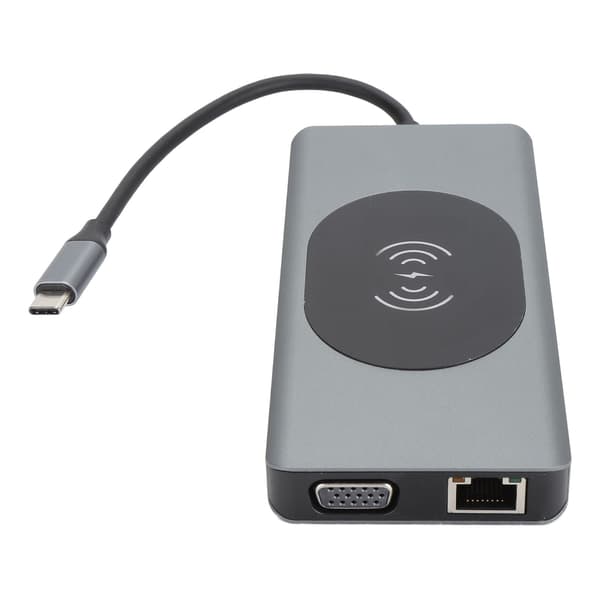 [RM]13-i-1 USB C-hub med dockingstation og kortlæser