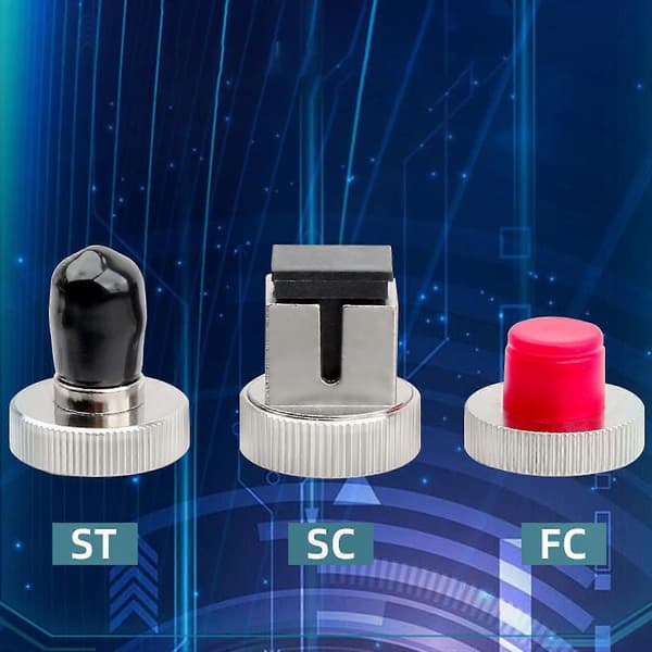 Optisk effektmåleradapter til SC-ST-FC fiberkonnektorer