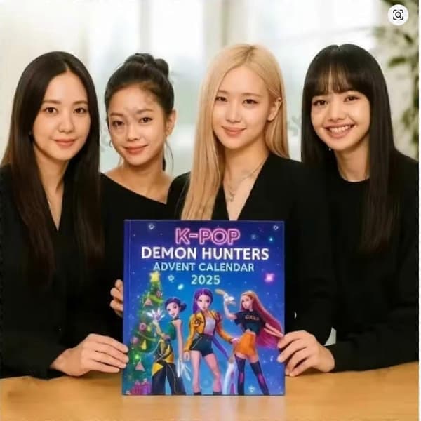 [RM] Korean Wave Devil Hunter Advent Festival Blind Box Juletræspynt Akryl Vedhæng