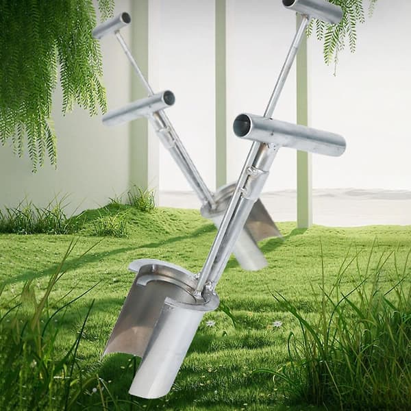 [RM]Håndholdt metallplanteplanter Solid arbeidsbesparende løkplanterverktøy for hagearbeid 1PCs