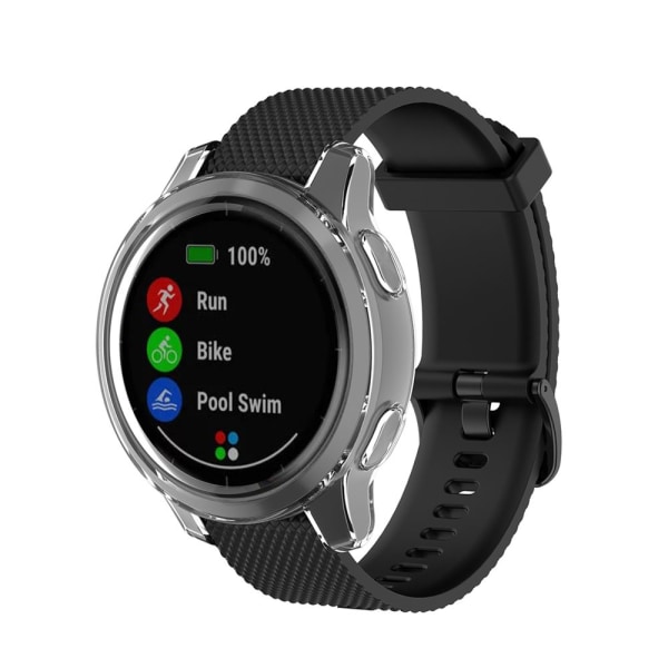 TPU Skyddsfodral för Smartklocka för Garmin Vivoactive 4 Active Svart