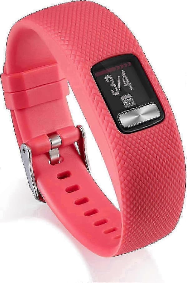 Silikone erstatningsurrem, pakke med 10 små remme kompatible med Garmin Vivofit 4