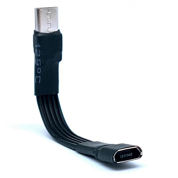 Fleksibelt lille USB-forlængerkabel USB-forlængere Dataoverførselskabel Let at bære ledning til mobile enheder og tilbehør Hvid White
