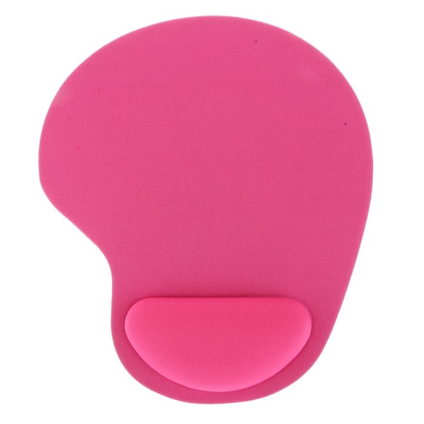Comfort Soft Gel Stöd Handledsstöd Musmatta Musmatta PC Spel Rosröd