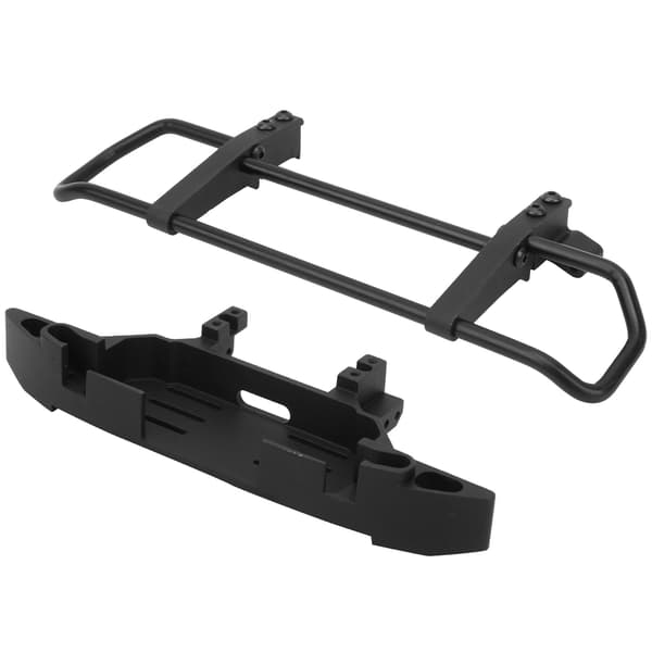 Metall Front Bumper Base RC Bildeler Passer TRX4 TRX6 1/10 RC Crawler Svart