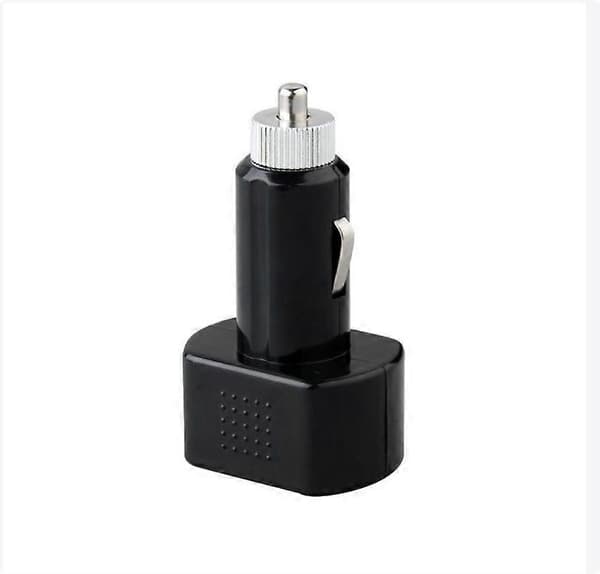 Mini bilvoltmeter, digitalt display bilspændingstester, mini batterimonitor, 7,3*4*3cm, sort, plastmateriale