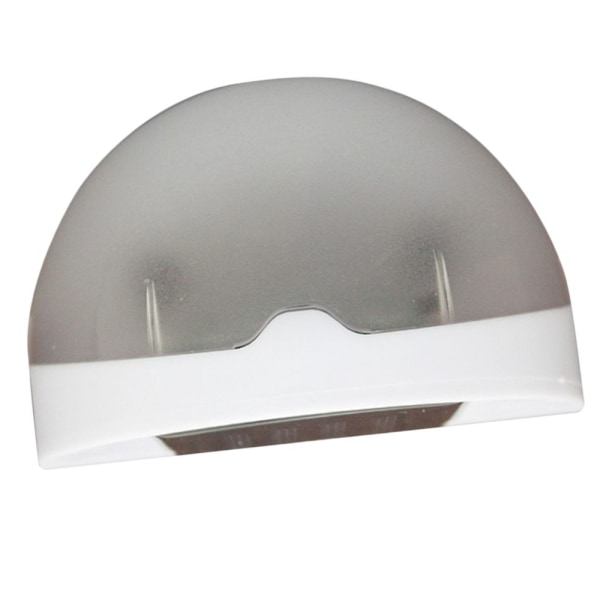 2x Gångljus Super Stark 6 LED Solcellsvägg Vit Lampa för Trappor Trädgård Staket