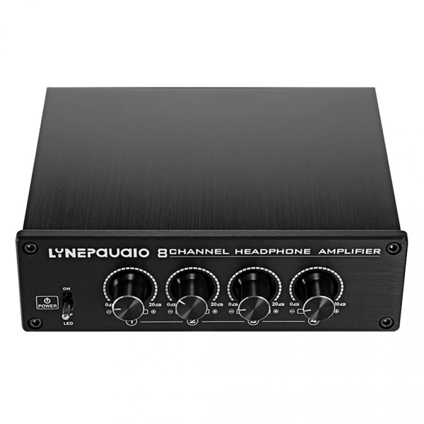 a966 8-kanals mixer monitor hörlurar datorförstärkare splitter hifi audio