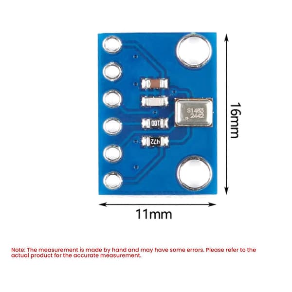 2X SPH0645 I2S MEMS -mikrofonin breakout-anturimoduuli SPH0645LM4H-mikrofonimoduuli 1,6-3,6 V Arduinoon Blue
