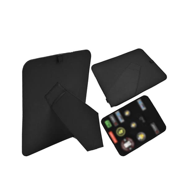 [RM] Patch Organizer Oppbevaringskrok Loop Patch Samlinger Hjemme Merke Display Ramme Black 28.5cmx0.5cmx36cm