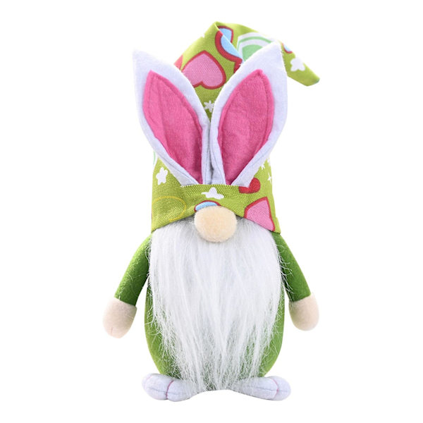 Påsk Tomtar Kanin Dekoration 40cm Dvärg Ansiktslös Docka Plysch Kanin Docka Barn eierfarben ostern D