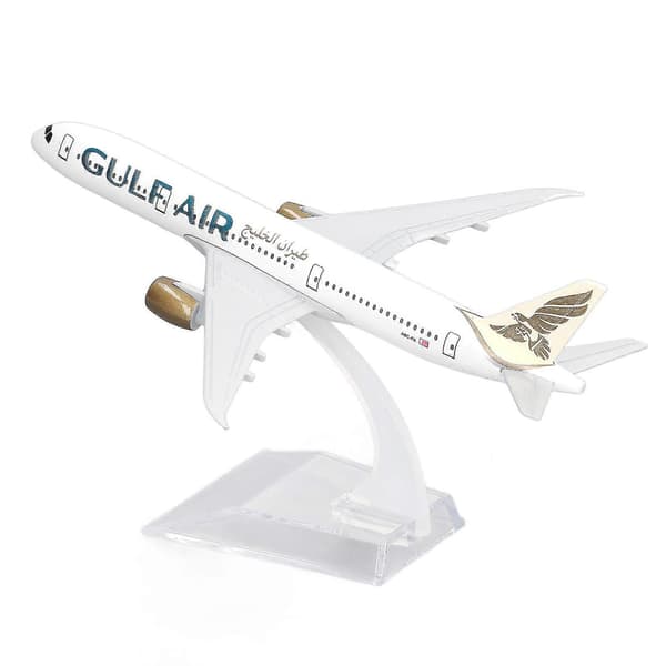 Metallflygplansmodell Legering Simulerad Exakt Skala Stabil Bas Heminredning Flygplansmodell För Boeing 787
