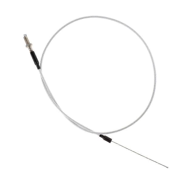 Gaskabel Wire Assembly Universal Rustfrit Flettet Stål Sølv