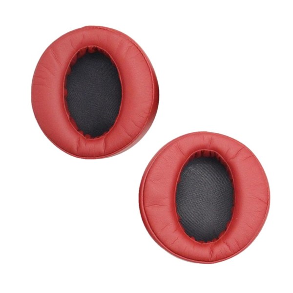 Ersättande öronkuddar för SONY MDR-XB950BT hörlurar röda
