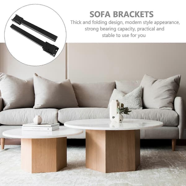 [RM]2 Pcs Folding Sofa Hardware Self-Locking Hinge Legs Hardware Folding Legs for Sofa Bed