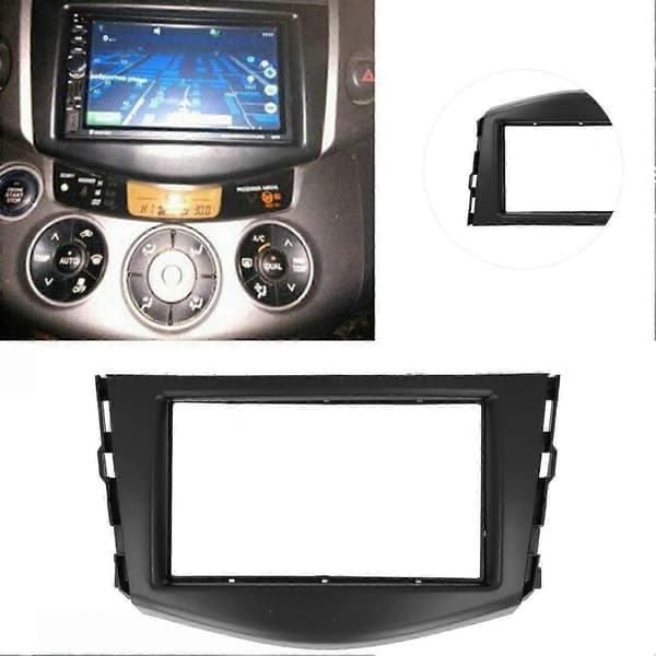 2-DIN-autostereoradion koristepaneeli RAV4 2006-2012, DVD-ääninavigointikehys