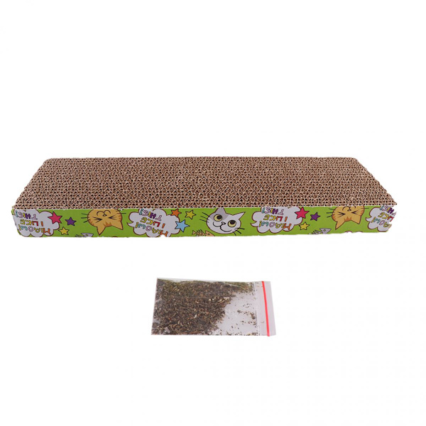 Klösbräda Kudde Platt Kattsäng Lekande Kattklösare 40x12.5x4cm
