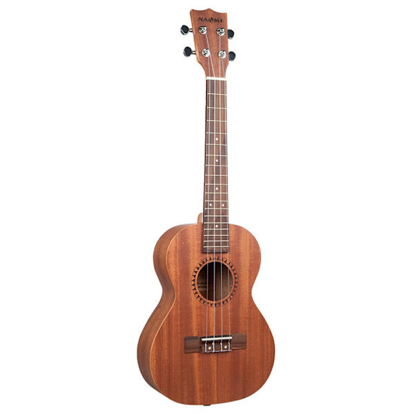Ukulele i Sapele-trä, 18 band, 4 strängar, 26 tums stränginstrument