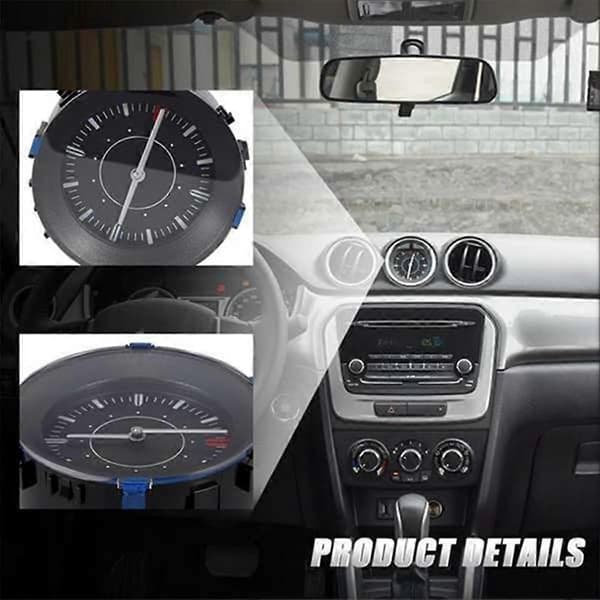 34600-54P00-000 Instrumentpanel Mittklocka Montering för Swift SX4 Vitara 2015-2021 Black  Silver