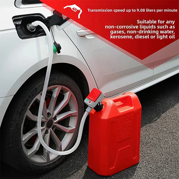 [RM]Hurtig Brændstofoverførselspumpe Auto Stop Sikkerhed Multi Tank Adaptere Ba A