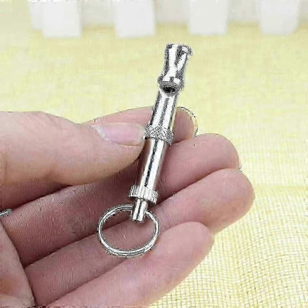 Professionell ultraljuds högfrekvent hundvissla (2-pack) för silver