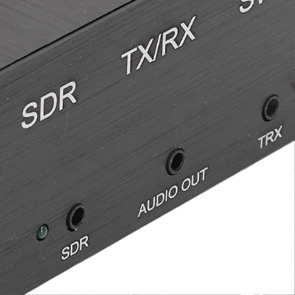 [RM]SDR Transceiver Switch 100W DC to 160MHz Antenna Switch TR Switch Box with SMA to SMA Connection Cable YEMAA