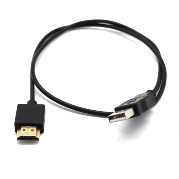 USB till hdmi laddare kabel USB splitteradapter - 8*6*1cm